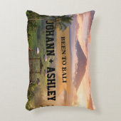 Bali Indonesia Travel Souvenir Throw Pillow アクセントクッション (正面(垂直))