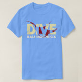 Bali Scuba Dive Manta Ray Diving Tシャツ (デザイン正面)