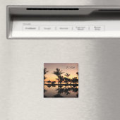 Bali Sonnenuntergang マグネット (インサイチュ (食洗機))