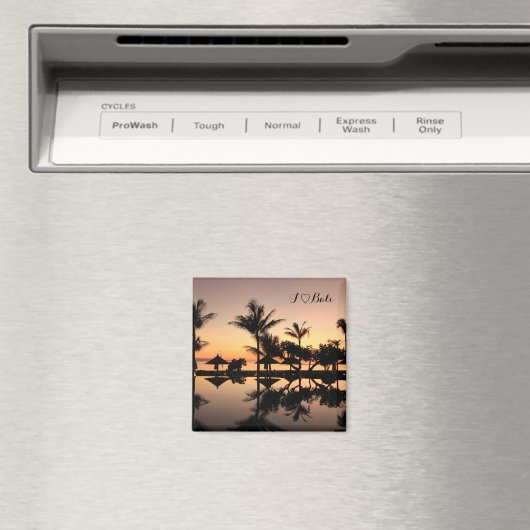 Bali Sonnenuntergang マグネット (インサイチュ (食洗機))