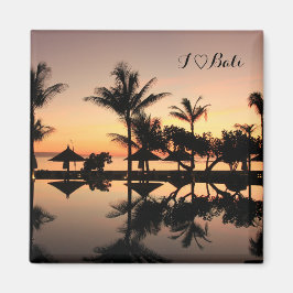 Bali Sonnenuntergang マグネット