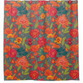 Bali Sunset Shower Curtain シャワーカーテン (正面)