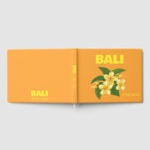 Bali travel coffee table book ゲストブック (全面)