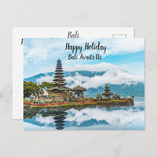 Bali vacation postcard ポストカード (正面/裏面)