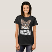 Balinese  Balinese cat  Balinese Dad  3 Tシャツ (正面フル)