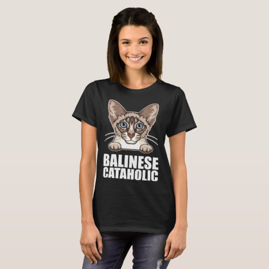 Balinese  Balinese cat  Balinese Dad  3 Tシャツ (正面フル)