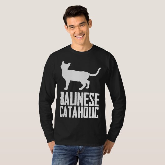 Balinese cataholic  1 tシャツ (正面フル)