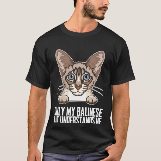 Balinese cats Balinese Dad Balinese Mom 3 Tシャツ (正面)