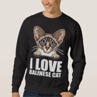 Balinese cats  Balinese Dad  Balinese Mom  6 スウェットシャツ
