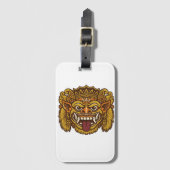 Balinese Cultural Barong  ラゲッジタグ (正面縦)