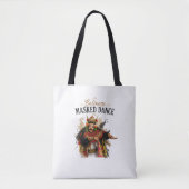 Balinese Masked Dance Tote Bag トートバッグ (正面)