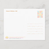 Balinese Seaweed Harvest Bali Postcard シーズンポストカード (裏面)