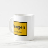 Balingen Tasse Kaffeetasse Teetasse コーヒーマグカップ (正面左)