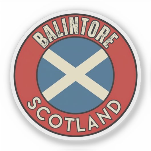 Balintore, Scotland シール (正面)
