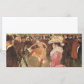Ball at the Nightclub by Toulouse Laurec (正面/裏面)