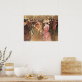 Ball at the Nightclub by Toulouse Laurec ポスター (キッチン)