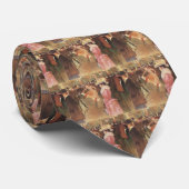 Ball at the Nightclub by Toulouse Lautrec ネクタイ (ロール)