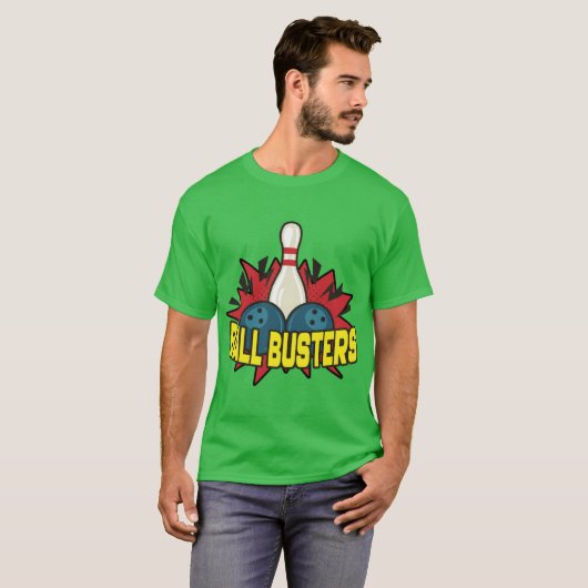 Ball Busters Bowlingeam family Tシャツ (正面フル)