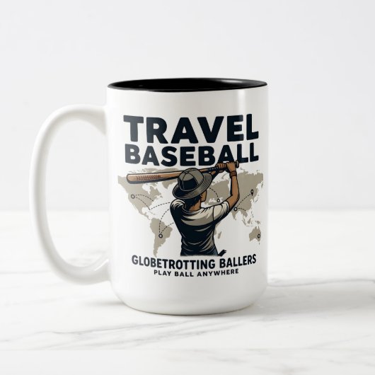 Ball for fan ツートーンマグカップ (左)