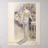 Ball gown, from 'Les Grandes Modes de Paris' ポスター (正面)