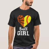 Ball He Softball Basketball Tシャツ (正面)