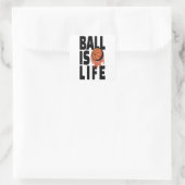 Ball Is Life スクエアシール (バッグ)