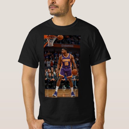 Ball is Life：バスケットボールクラシック選手のTシャツ Tシャツ (正面)