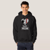 Ball Mom Heart  Soccer Mom パーカ (正面フル)