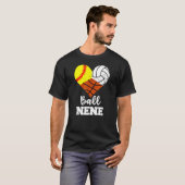 Ball Nene Heart Softball Volleyball Basketball Nen Tシャツ (正面フル)