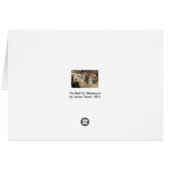 Ball on Shipboard by James Tissot, ビクトリアン Art (裏面横)