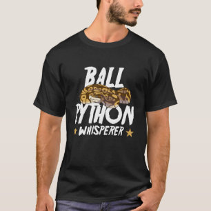 Ball Pythonウィスパーラパイソンの所有者ギフトスネークラブ Tシャツ