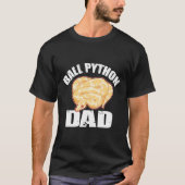 Ball Pythonパパ Tシャツ (正面)