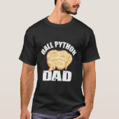 Ball Pythonパパ Tシャツ (正面)