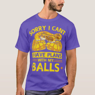 Ball Pythonヘビ Tシャツ