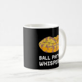Ball Python Hispeer Snake Reptile Herpetologist コーヒーマグカップ (正面右)