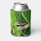 Ball Python in the Grass 缶クーラー (缶裏面)