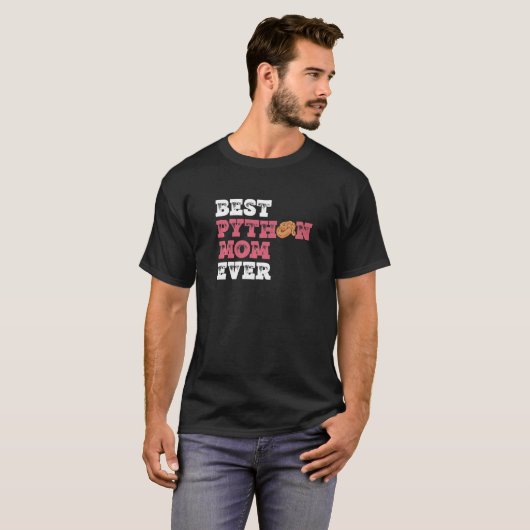 Ball Python Mom For Banana Ball Python Owner Tシャツ (正面フル)