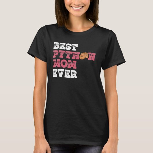 Ball Python Mom For Banana Ball Python Owner Tシャツ (正面)