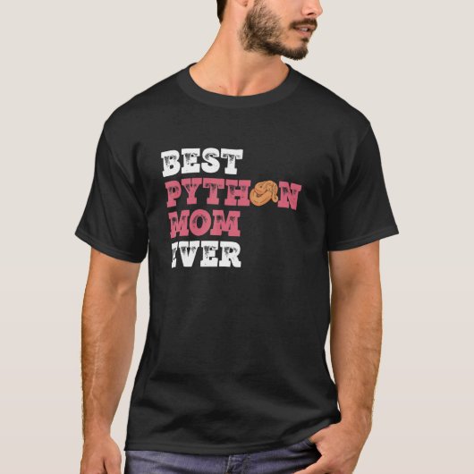 Ball Python Mom For Banana Ball Python Owner Tシャツ (正面)