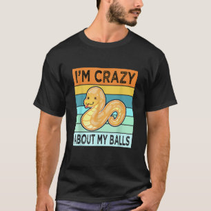 Ball Python Shirt Snake Momパパ女男性へ性キッズ Tシャツ