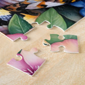 Ball Python Snake Family Pet Portrait ジグソーパズル (側面)