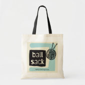 Ball Sack Knitting Lovers Group トートバッグ (正面)