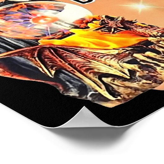 Ball Says You A Btch Meme  ポスター (角)