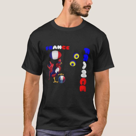 ball soccer France  Tシャツ (正面)