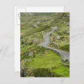 BallaghacahreenとCaherkeen.間の道 ポストカード (正面/裏面)