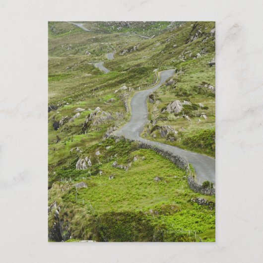 BallaghacahreenとCaherkeen.間の道 ポストカード (正面)
