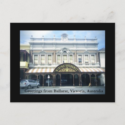 Ballaratポストカードからの挨拶 ポストカード (正面)