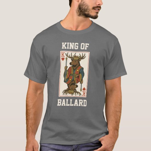 Ballardの王様！ Tシャツ (正面)