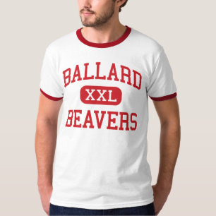Ballard -ビーバー-高シアトルワシントン州 tシャツ