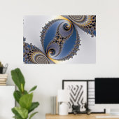 Ballbearing – フラクタルポスター ポスター (ホームオフィス)